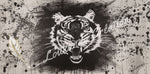 Peinture d'un tigre"La force"